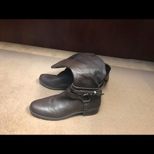 Brown BCBGeneration Leather Calf length boots